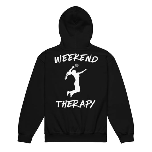 Weekend Therapy Volleyball Hoodie – Serve Edition by Weekend Therapy™ – Weekend Therapy Clothing