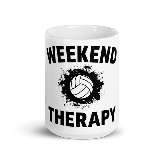Weekend Therapy Volleyball Mug – Impact Edition by Weekend Therapy™ – Weekend Therapy Clothing