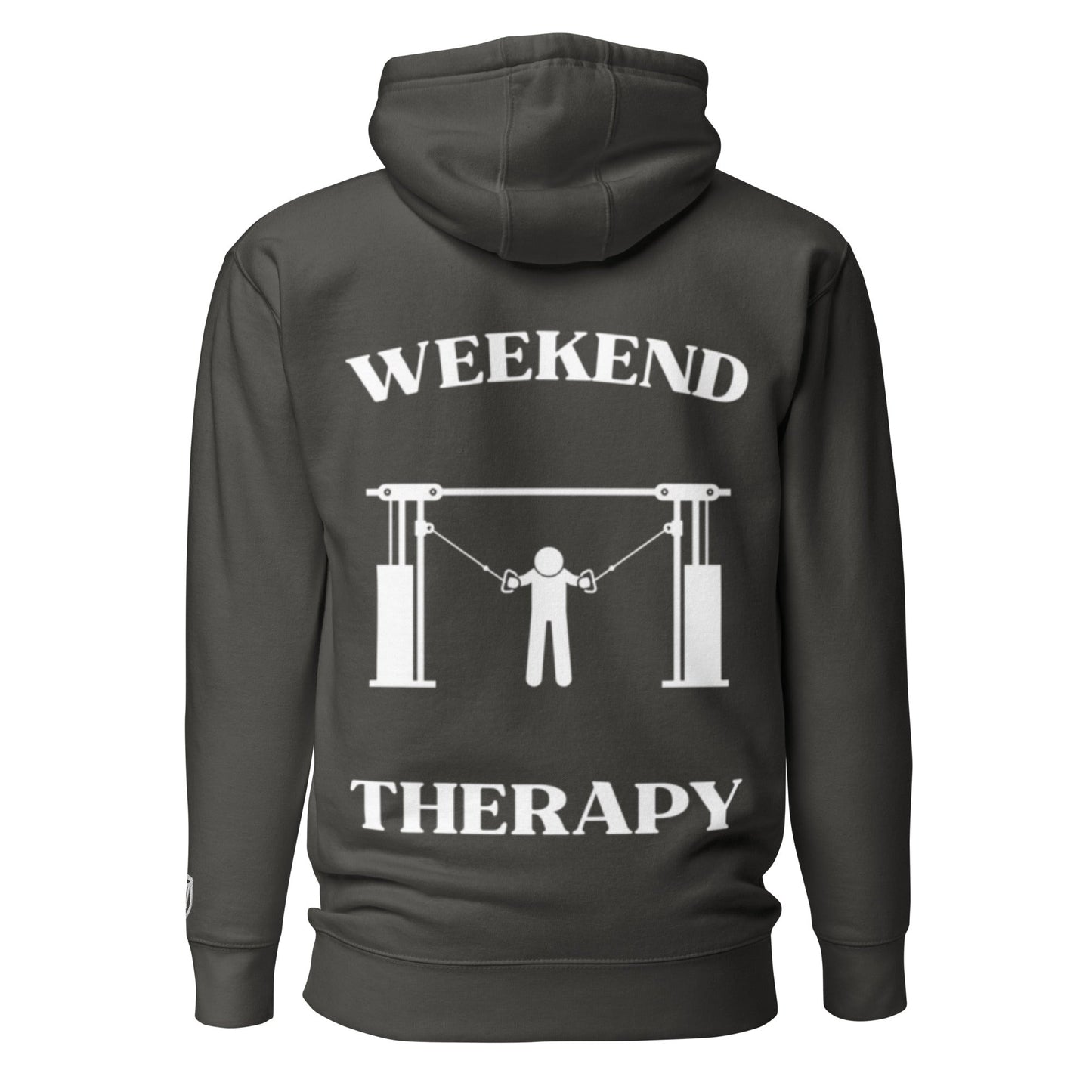 Weekend Therapy Weightlifting Hoodie – Crossover Edition by Weekend Therapy™ – Weekend Therapy Clothing