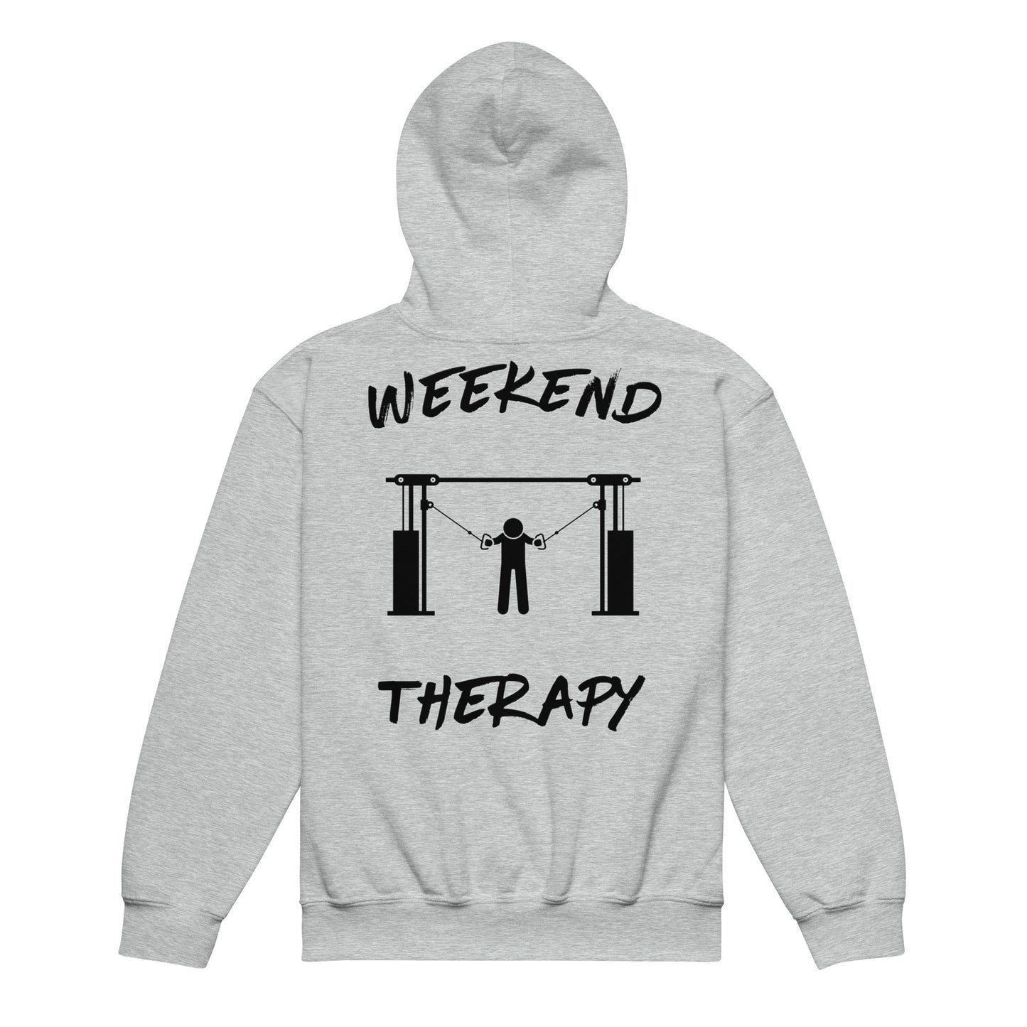 Weekend Therapy Weightlifting Hoodie – Crossover Edition by Weekend Therapy™ – Weekend Therapy Clothing