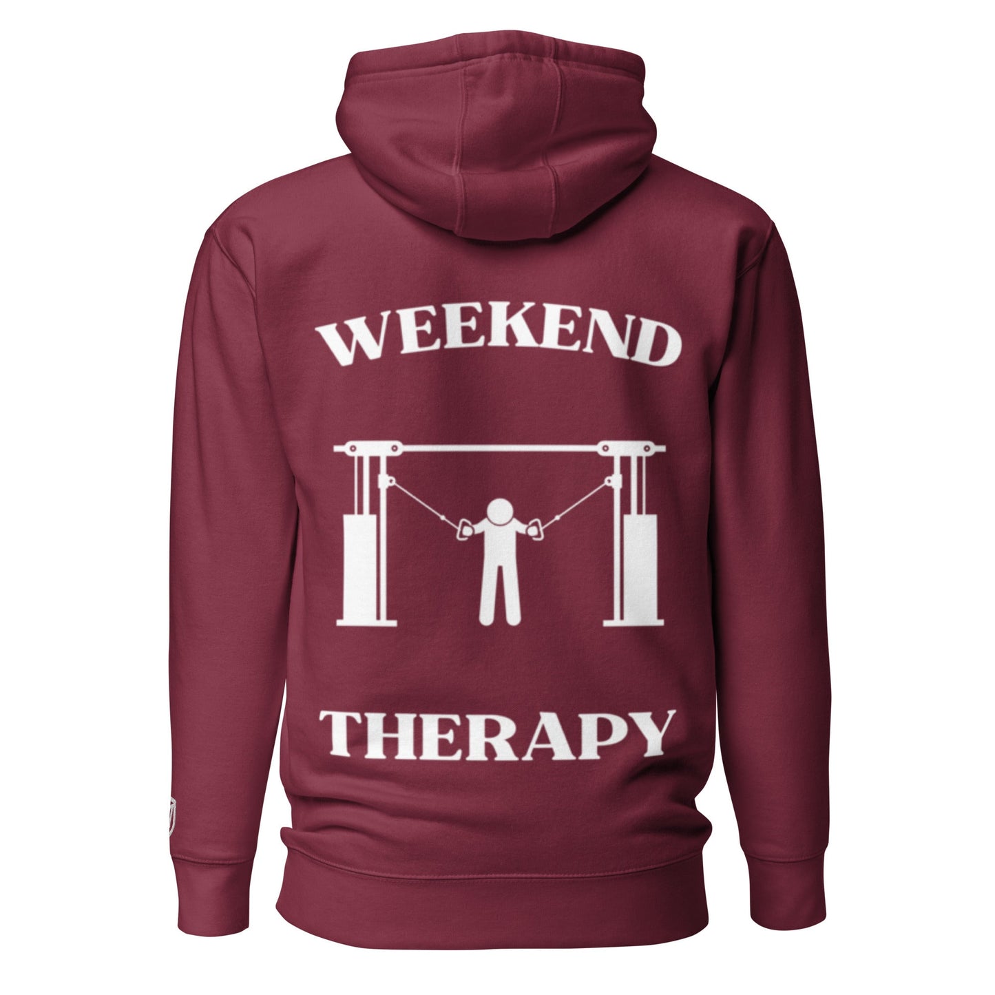 Weekend Therapy Weightlifting Hoodie – Crossover Edition by Weekend Therapy™ – Weekend Therapy Clothing