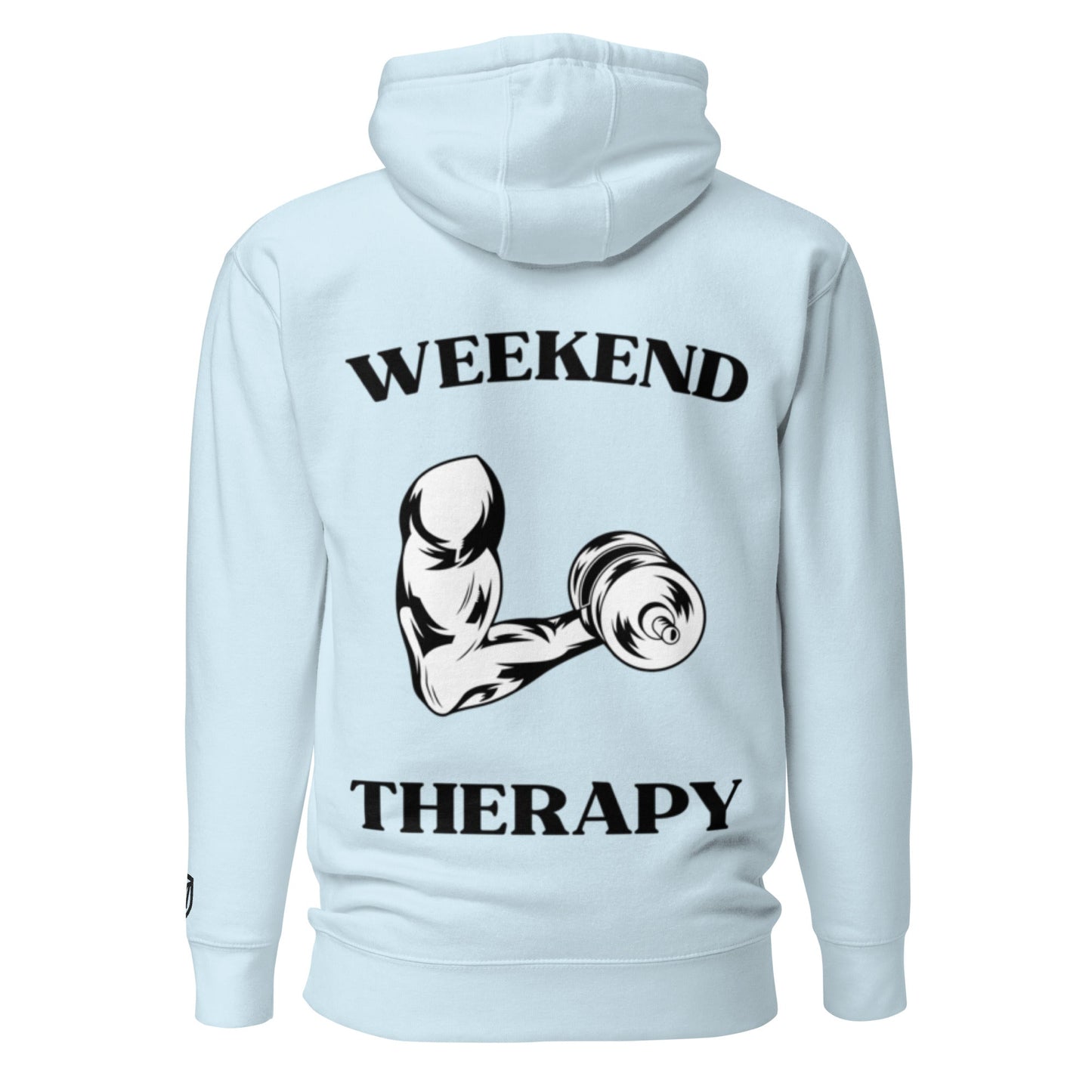Weekend Therapy Weightlifting Hoodie – Curl Edition by Weekend Therapy™ – Weekend Therapy Clothing