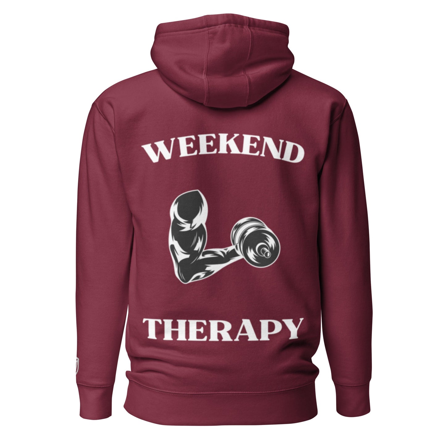 Weekend Therapy Weightlifting Hoodie – Curl Edition by Weekend Therapy™ – Weekend Therapy Clothing