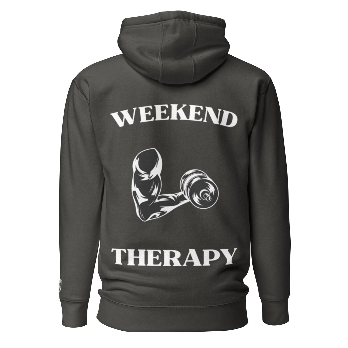 Weekend Therapy Weightlifting Hoodie – Curl Edition by Weekend Therapy™ – Weekend Therapy Clothing