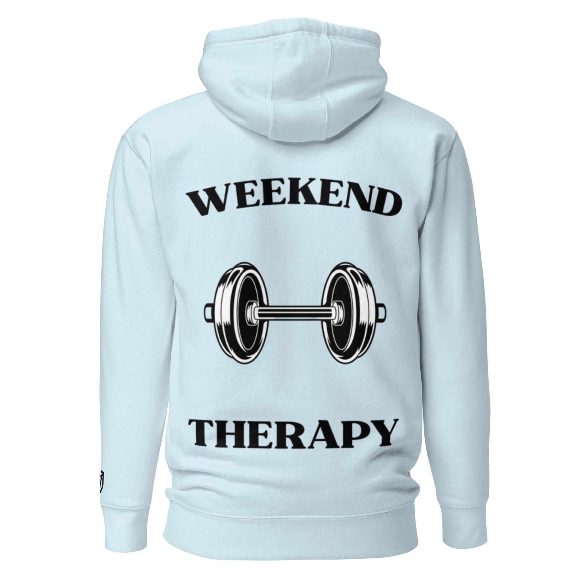 Weekend Therapy Weightlifting Hoodie – Dumbbell Edition by Weekend Therapy™ – Weekend Therapy Clothing