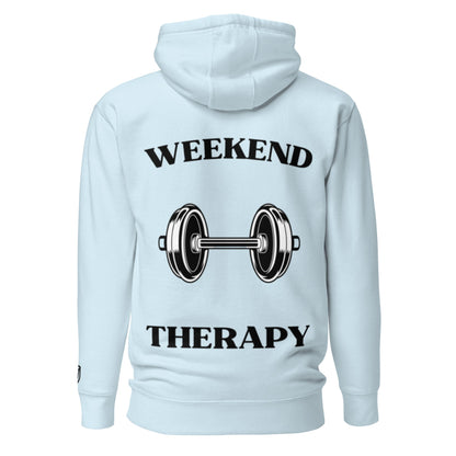 Weekend Therapy Weightlifting Hoodie – Dumbbell Edition by Weekend Therapy™ – Weekend Therapy Clothing