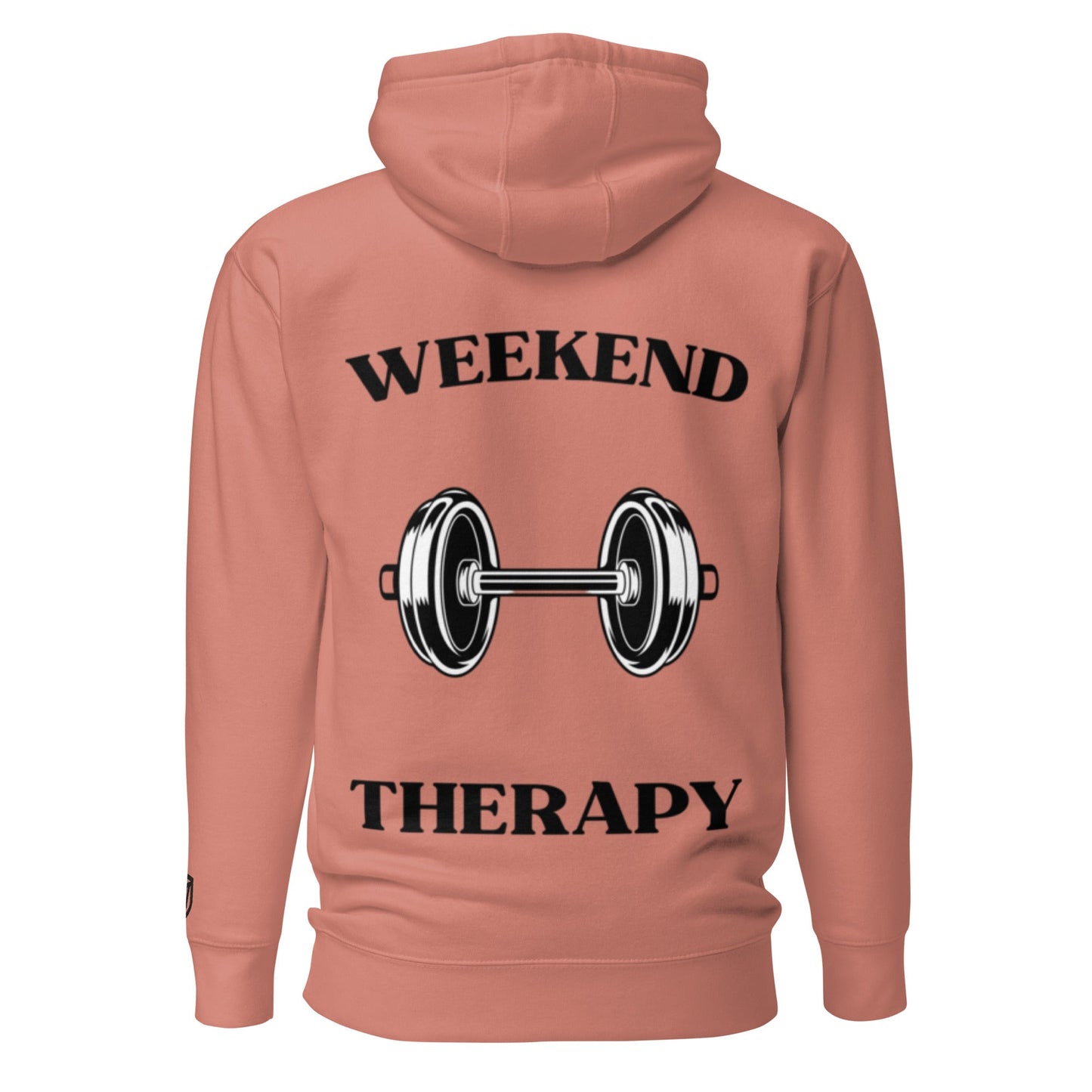 Weekend Therapy Weightlifting Hoodie – Dumbbell Edition by Weekend Therapy™ – Weekend Therapy Clothing