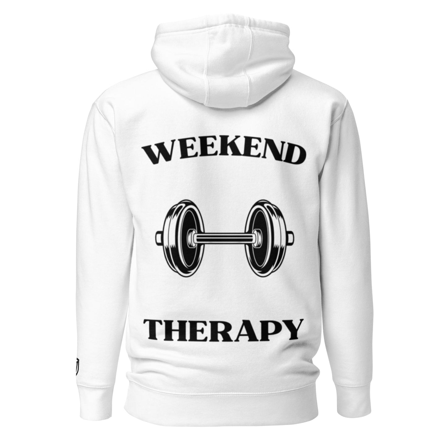 Weekend Therapy Weightlifting Hoodie – Dumbbell Edition by Weekend Therapy™ – Weekend Therapy Clothing