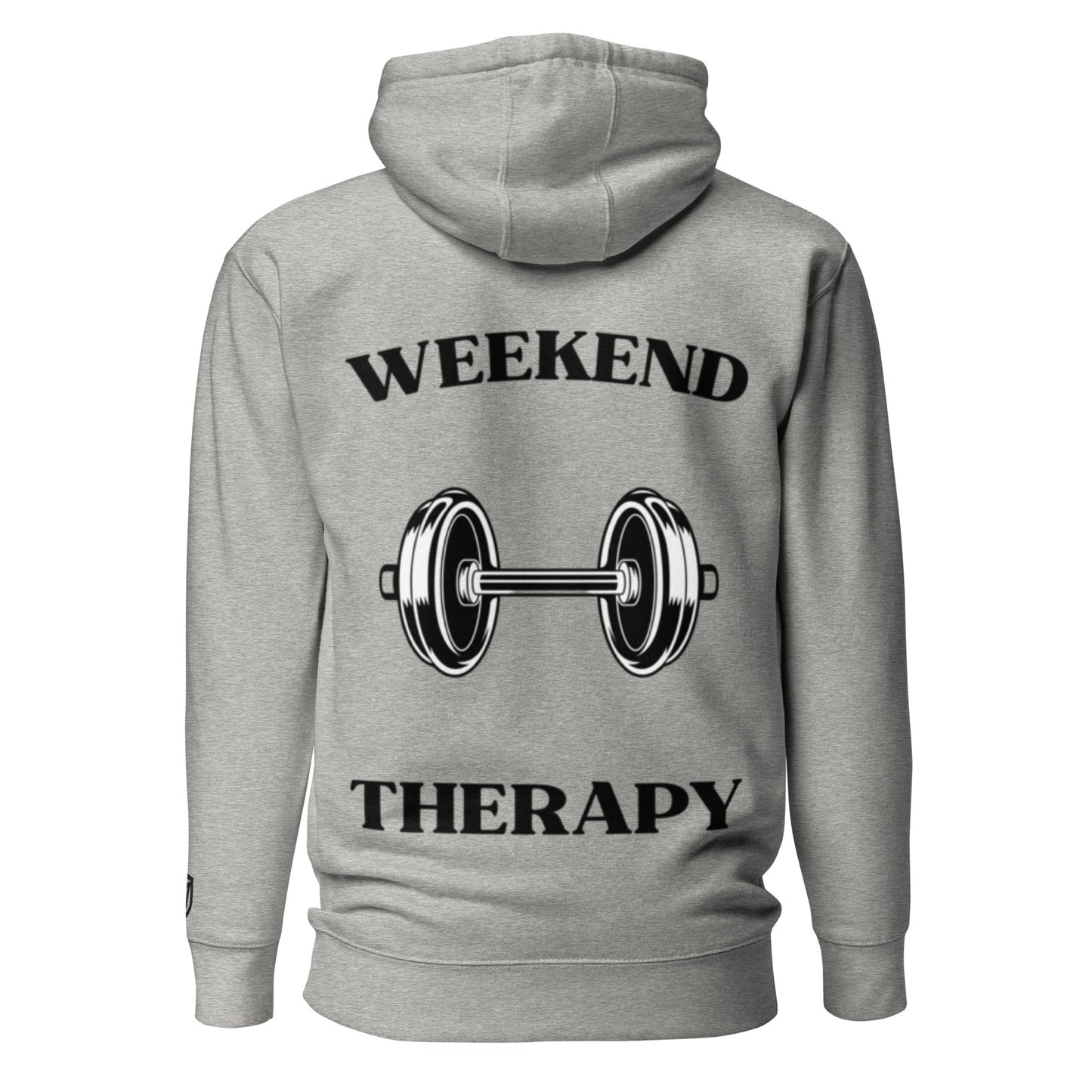 Weekend Therapy Weightlifting Hoodie – Dumbbell Edition by Weekend Therapy™ – Weekend Therapy Clothing