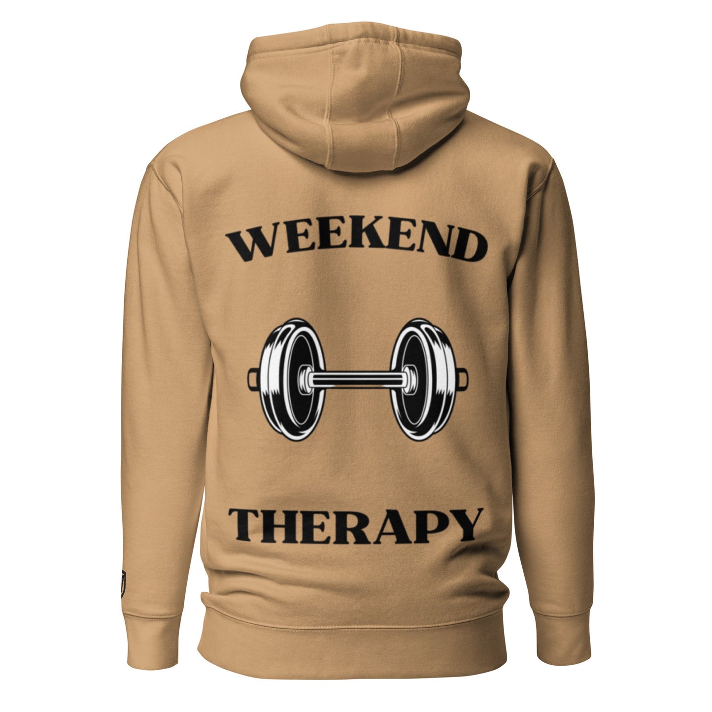 Weekend Therapy Weightlifting Hoodie – Dumbbell Edition by Weekend Therapy™ – Weekend Therapy Clothing