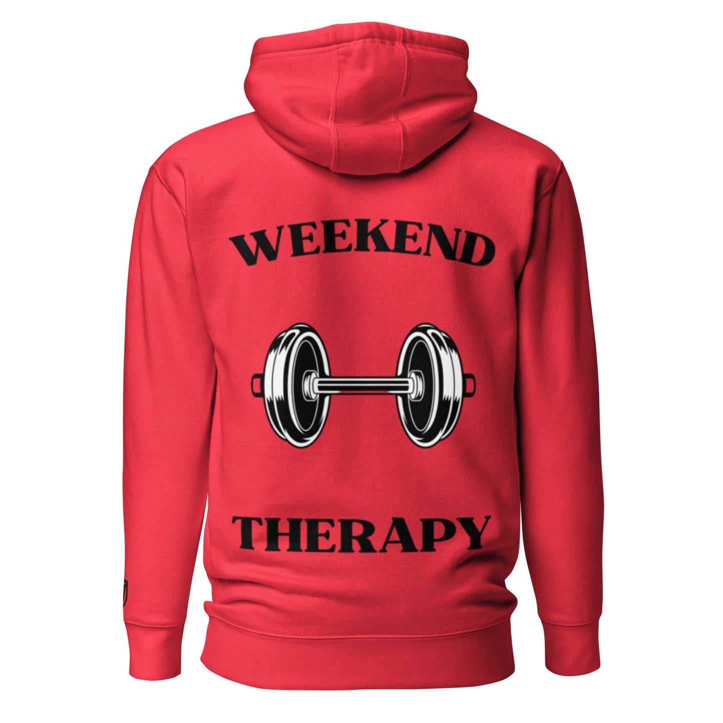 Weekend Therapy Weightlifting Hoodie – Dumbbell Edition by Weekend Therapy™ – Weekend Therapy Clothing