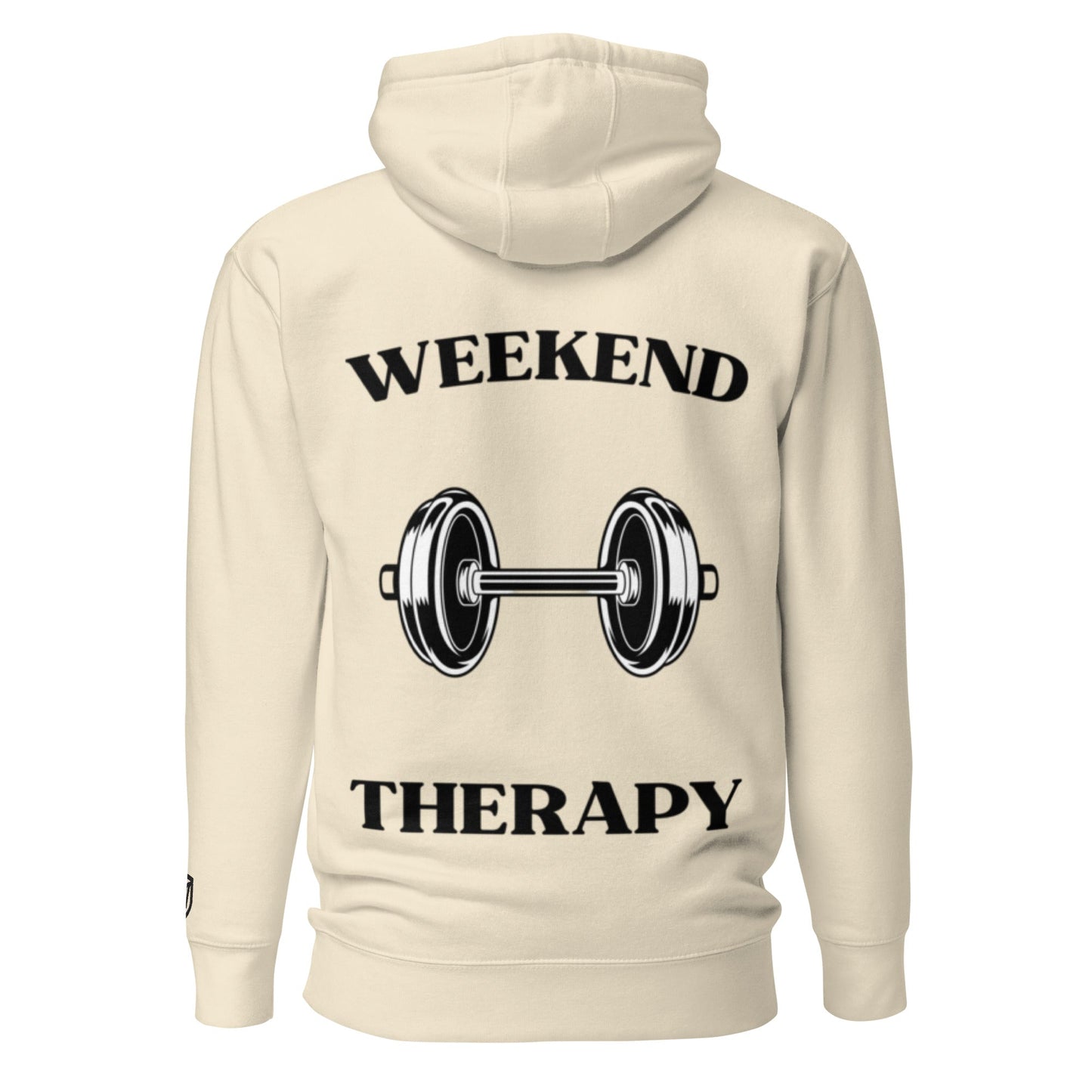 Weekend Therapy Weightlifting Hoodie – Dumbbell Edition by Weekend Therapy™ – Weekend Therapy Clothing