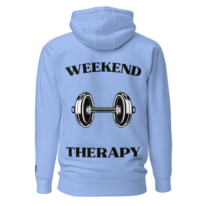 Weekend Therapy Weightlifting Hoodie – Dumbbell Edition by Weekend Therapy™ – Weekend Therapy Clothing