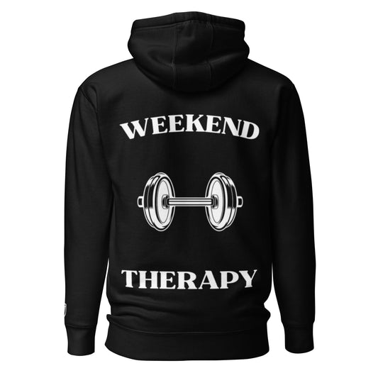 Weekend Therapy Weightlifting Hoodie – Dumbbell Edition by Weekend Therapy™ – Weekend Therapy Clothing