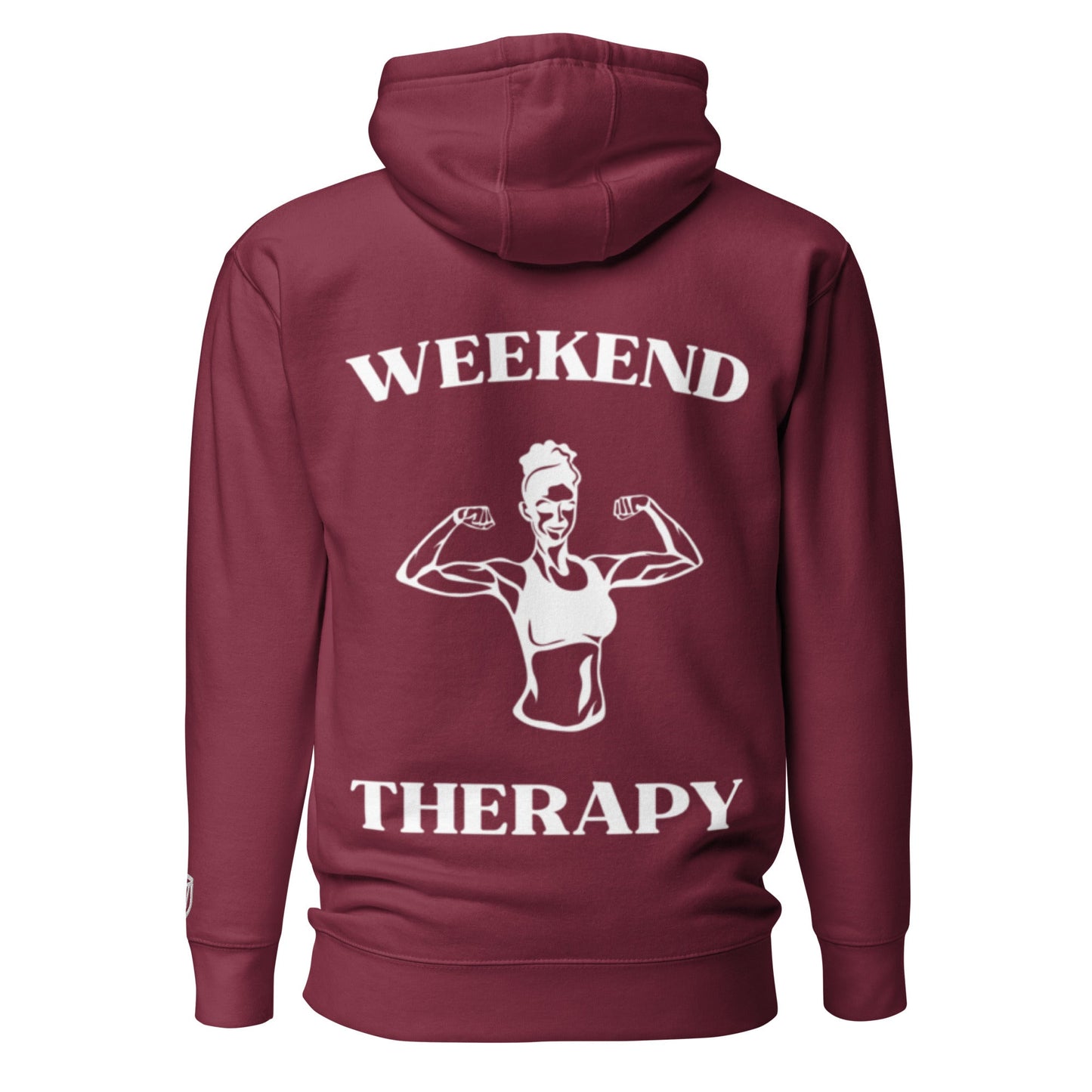 Weekend Therapy Weightlifting Hoodie – Flex Edition by Weekend Therapy™ – Weekend Therapy Clothing