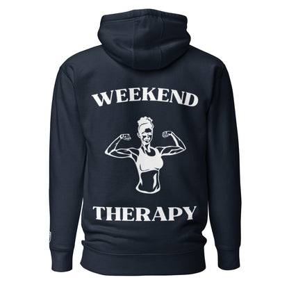 Weekend Therapy Weightlifting Hoodie – Flex Edition by Weekend Therapy™ – Weekend Therapy Clothing