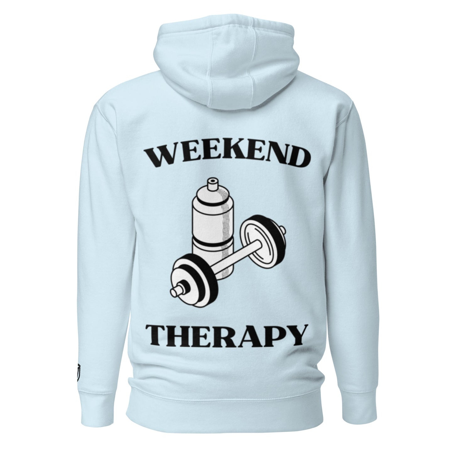 Weekend Therapy Weightlifting Hoodie – Hydrate Edition by Weekend Therapy™ – Weekend Therapy Clothing