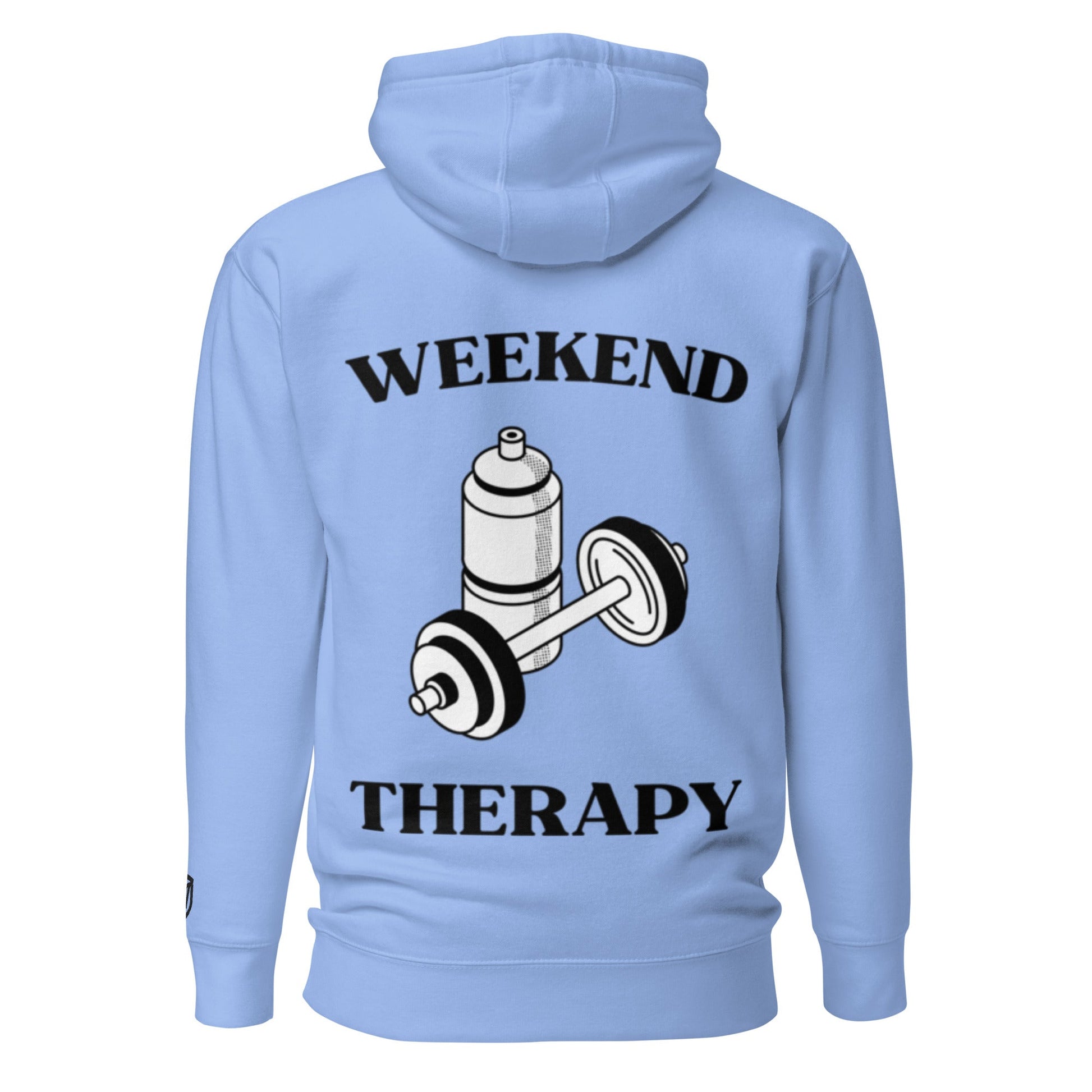 Weekend Therapy Weightlifting Hoodie – Hydrate Edition by Weekend Therapy™ – Weekend Therapy Clothing