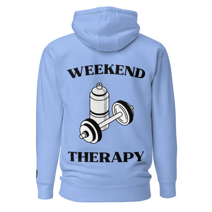 Weekend Therapy Weightlifting Hoodie – Hydrate Edition by Weekend Therapy™ – Weekend Therapy Clothing