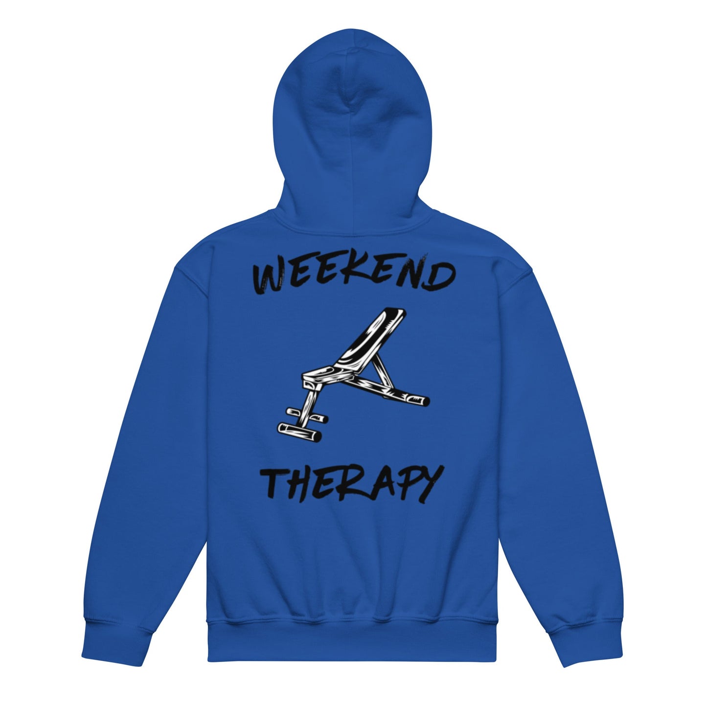 Weekend Therapy Weightlifting Hoodie – Incline Bench Edition by Weekend Therapy™ – Weekend Therapy Clothing