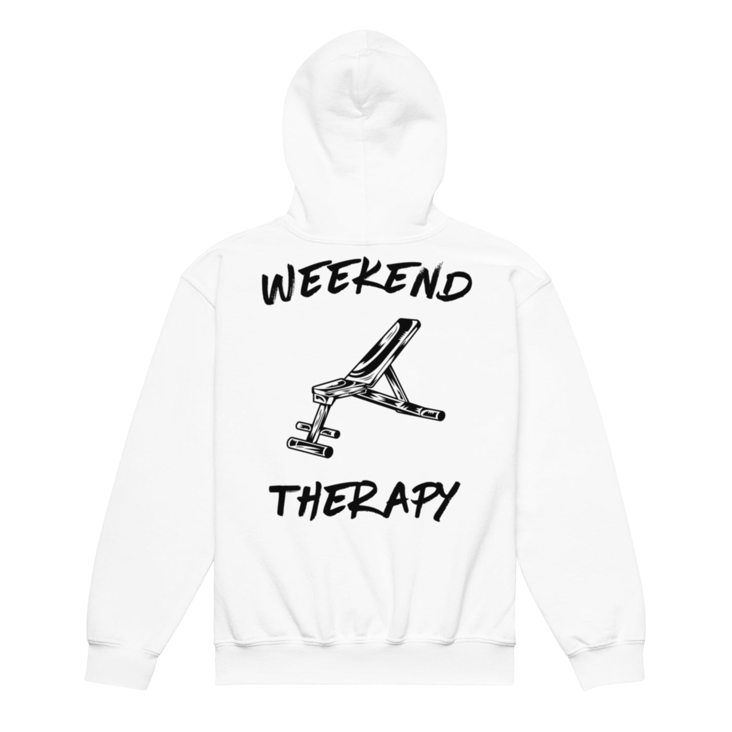 Weekend Therapy Weightlifting Hoodie – Incline Bench Edition by Weekend Therapy™ – Weekend Therapy Clothing