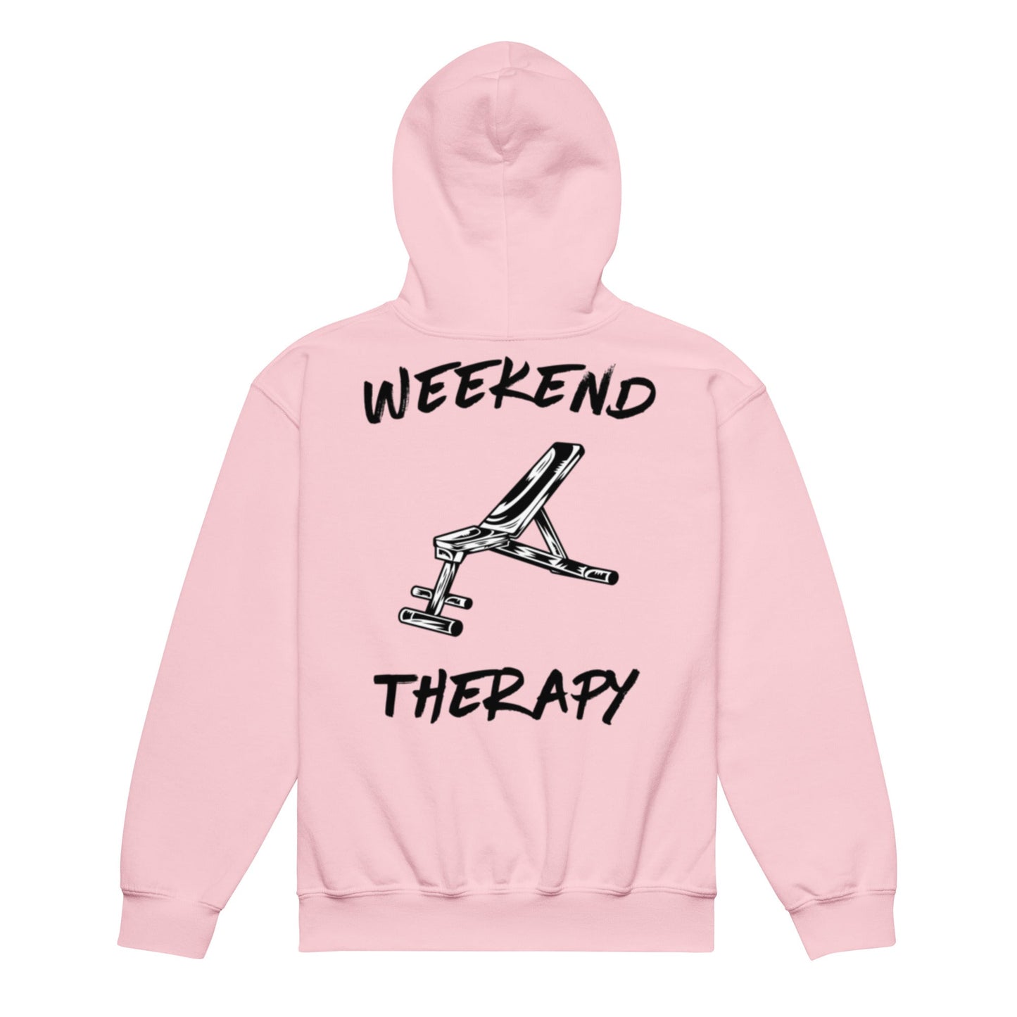 Weekend Therapy Weightlifting Hoodie – Incline Bench Edition by Weekend Therapy™ – Weekend Therapy Clothing