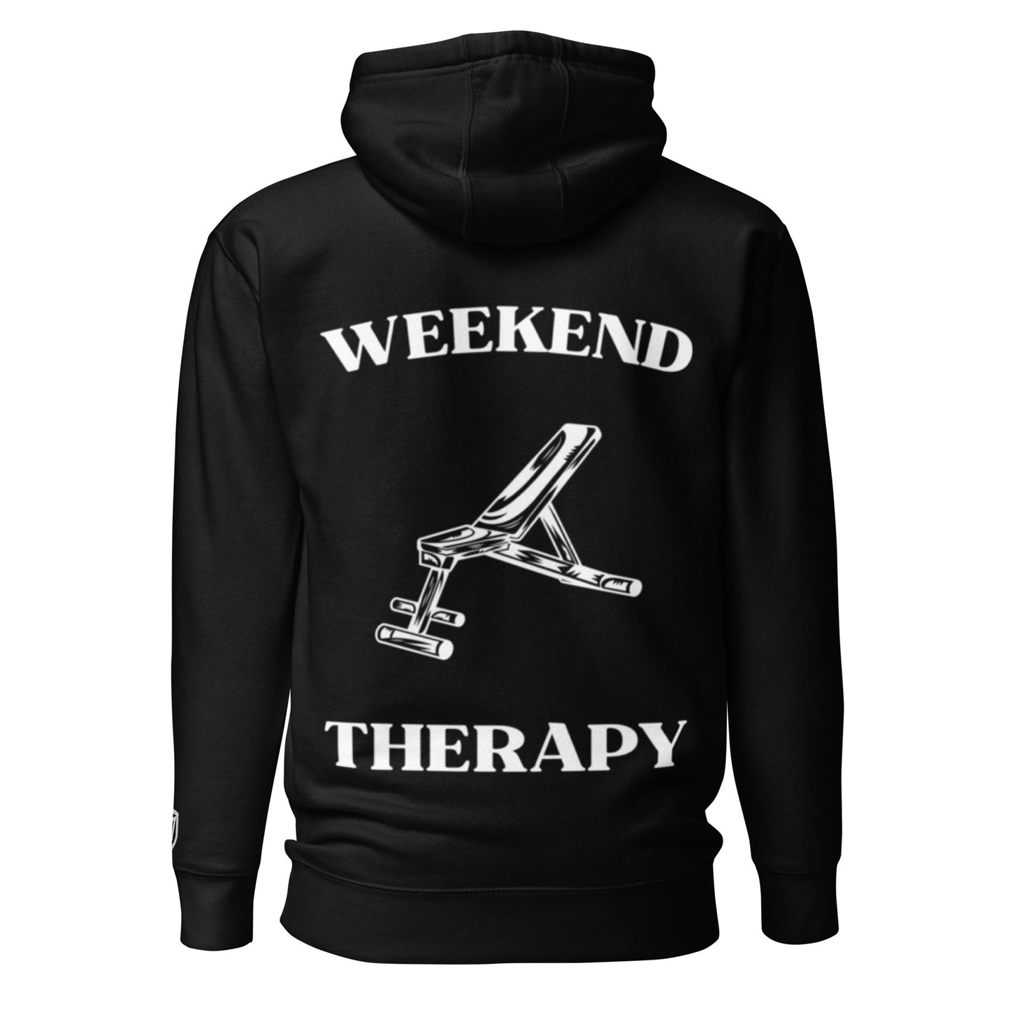 Weekend Therapy Weightlifting Hoodie – Incline Bench Edition by Weekend Therapy™ – Weekend Therapy Clothing