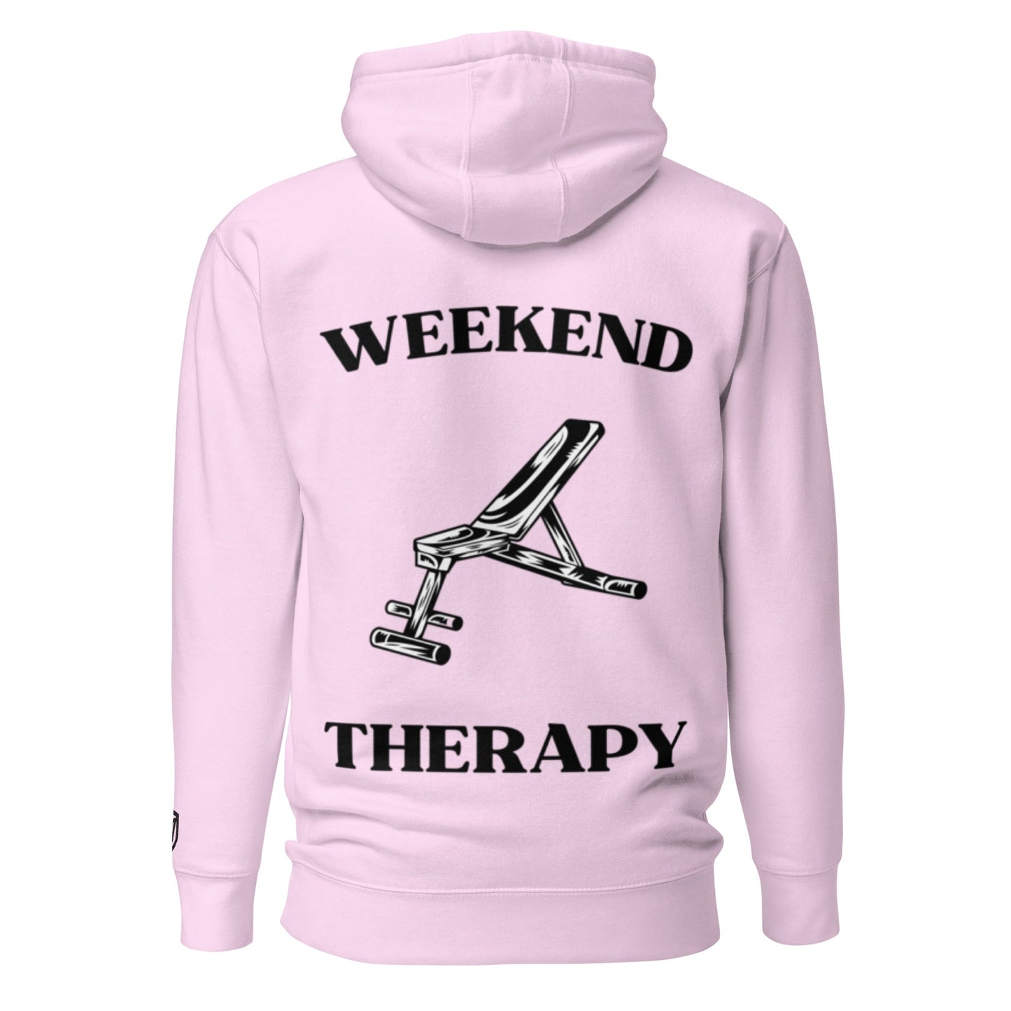 Weekend Therapy Weightlifting Hoodie – Incline Bench Edition by Weekend Therapy™ – Weekend Therapy Clothing