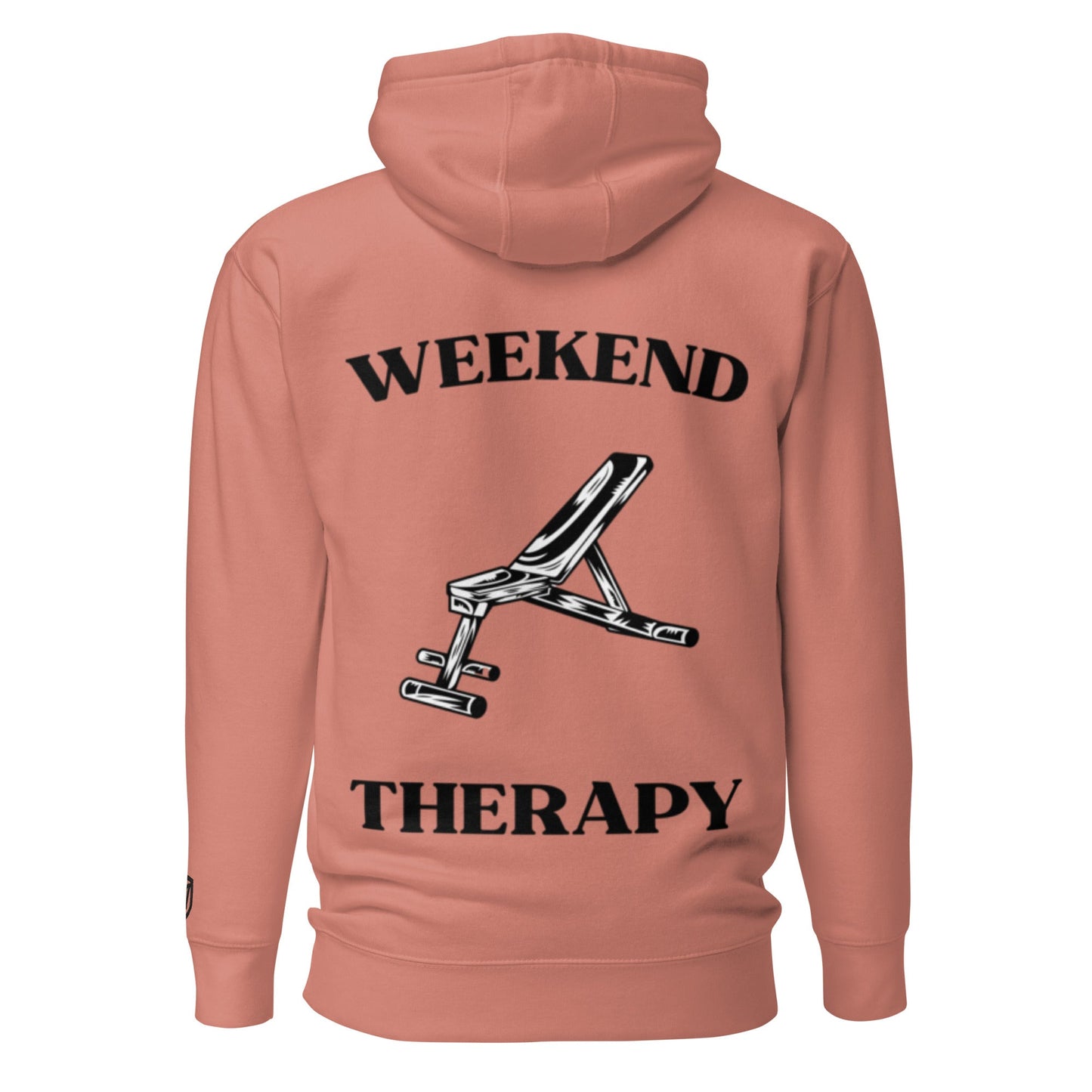 Weekend Therapy Weightlifting Hoodie – Incline Bench Edition by Weekend Therapy™ – Weekend Therapy Clothing