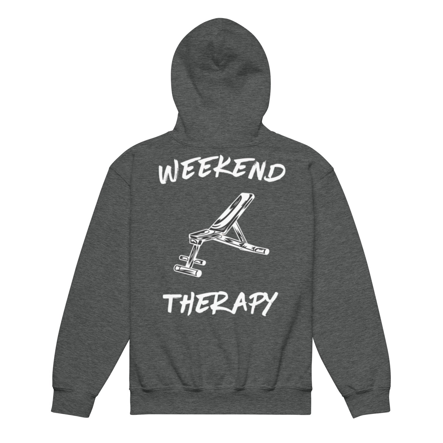 Weekend Therapy Weightlifting Hoodie – Incline Bench Edition by Weekend Therapy™ – Weekend Therapy Clothing