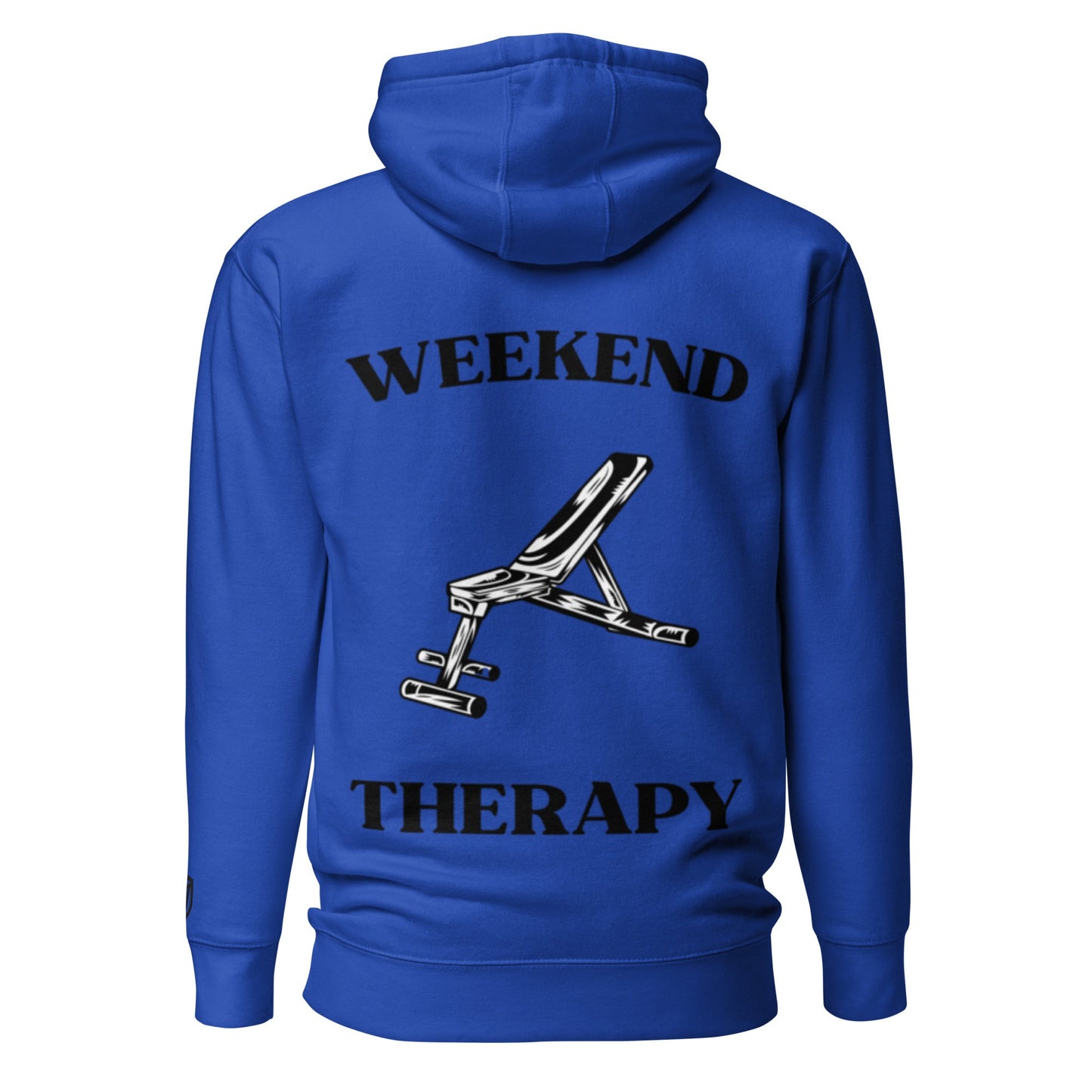 Weekend Therapy Weightlifting Hoodie – Incline Bench Edition by Weekend Therapy™ – Weekend Therapy Clothing