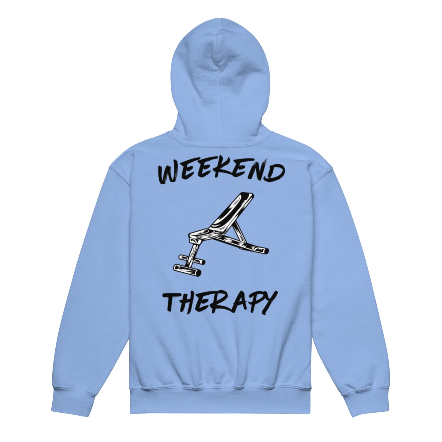 Weekend Therapy Weightlifting Hoodie – Incline Bench Edition by Weekend Therapy™ – Weekend Therapy Clothing