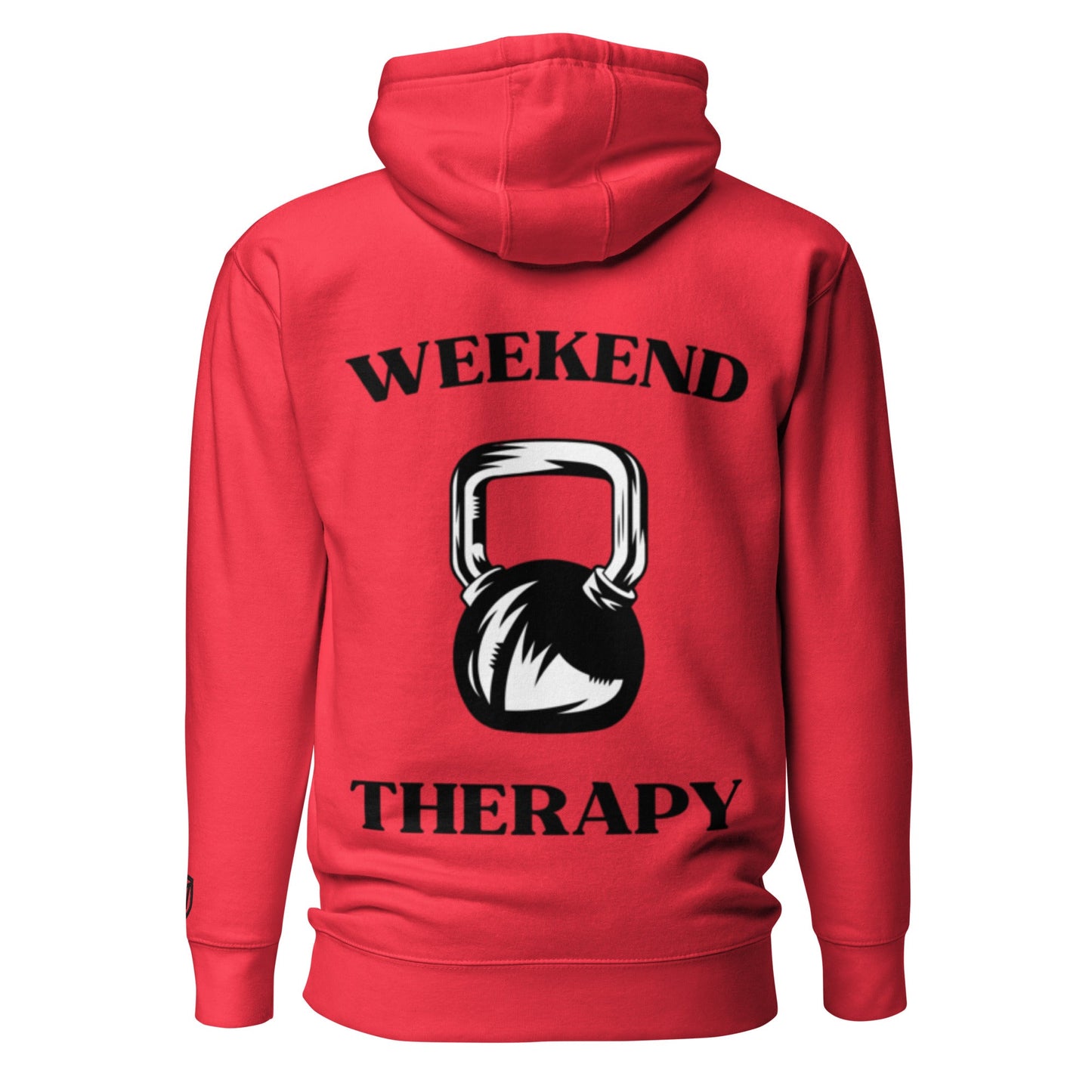 Weekend Therapy Weightlifting Hoodie – Kettlebell Edition by Weekend Therapy™ – Weekend Therapy Clothing