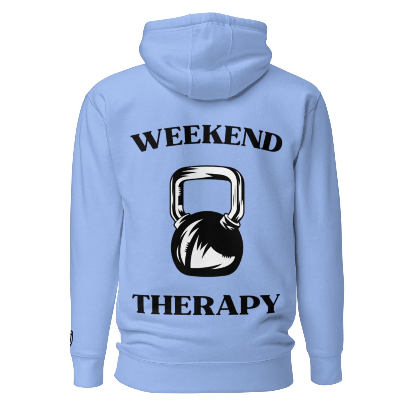 Weekend Therapy Weightlifting Hoodie – Kettlebell Edition by Weekend Therapy™ – Weekend Therapy Clothing