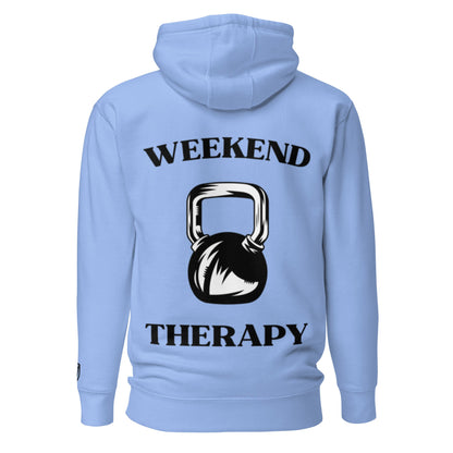 Weekend Therapy Weightlifting Hoodie – Kettlebell Edition by Weekend Therapy™ – Weekend Therapy Clothing