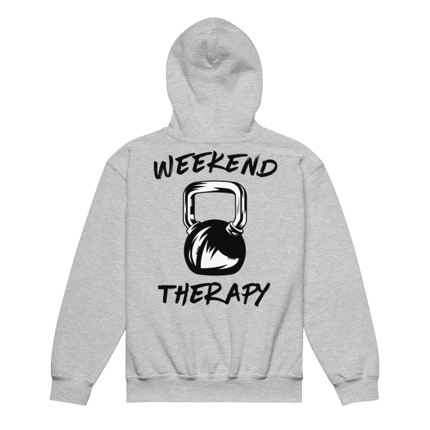 Weekend Therapy Weightlifting Hoodie – Kettlebell Edition by Weekend Therapy™ – Weekend Therapy Clothing