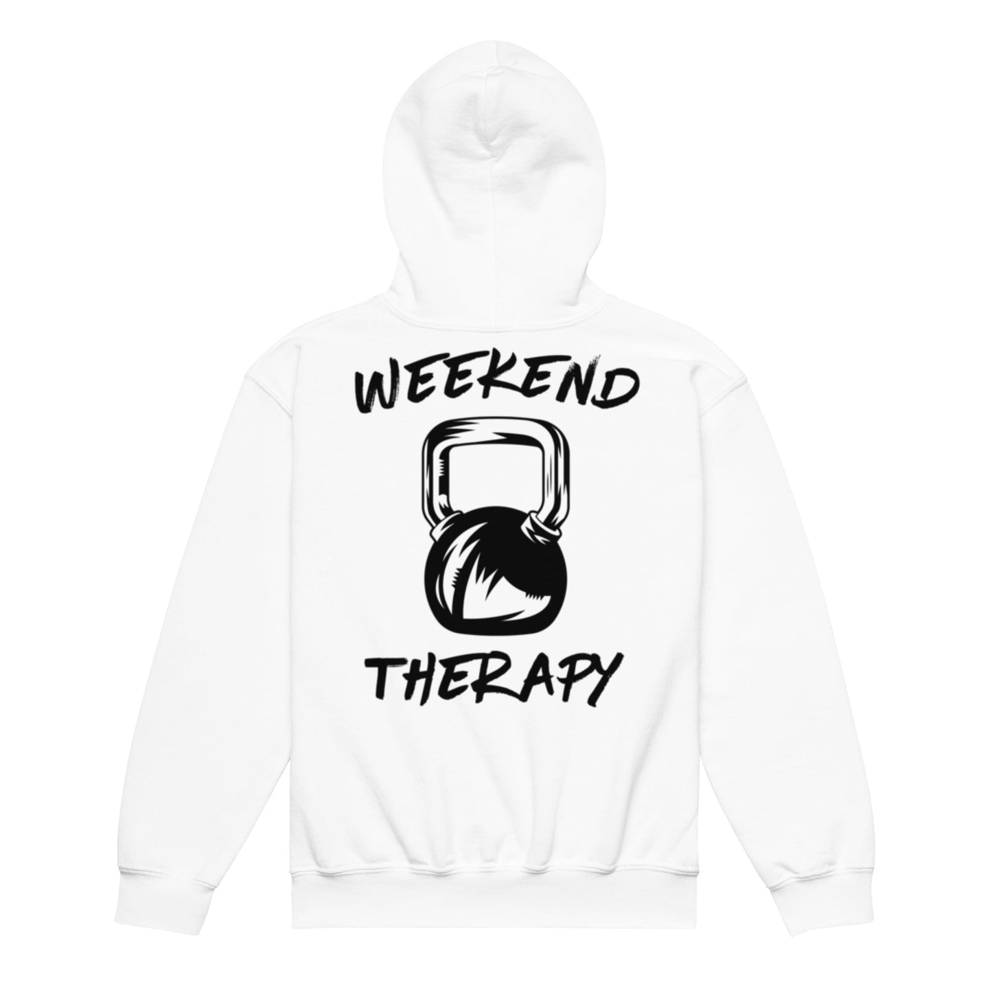 Weekend Therapy Weightlifting Hoodie – Kettlebell Edition by Weekend Therapy™ – Weekend Therapy Clothing
