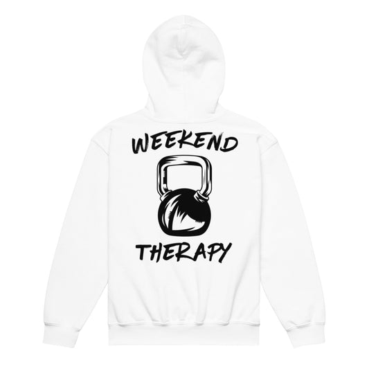 Weekend Therapy Weightlifting Hoodie – Kettlebell Edition by Weekend Therapy™ – Weekend Therapy Clothing