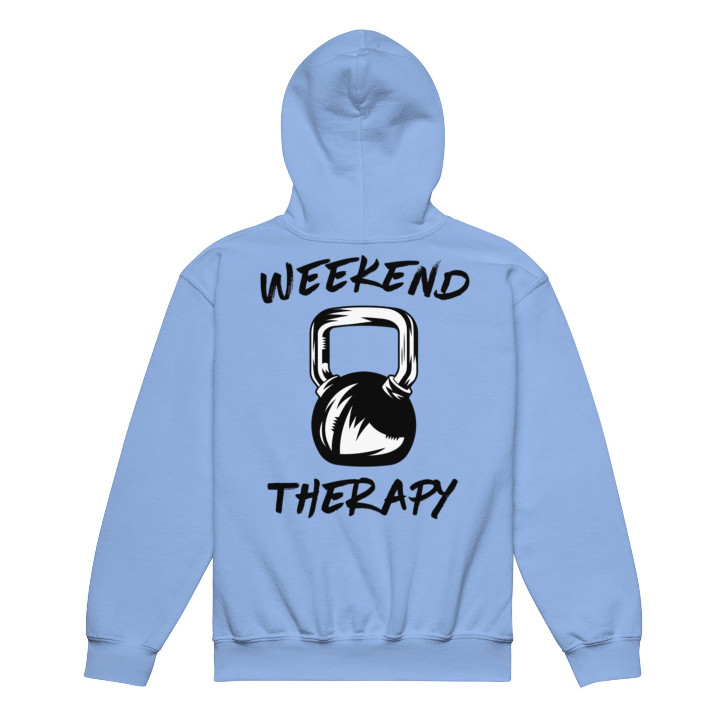 Weekend Therapy Weightlifting Hoodie – Kettlebell Edition by Weekend Therapy™ – Weekend Therapy Clothing