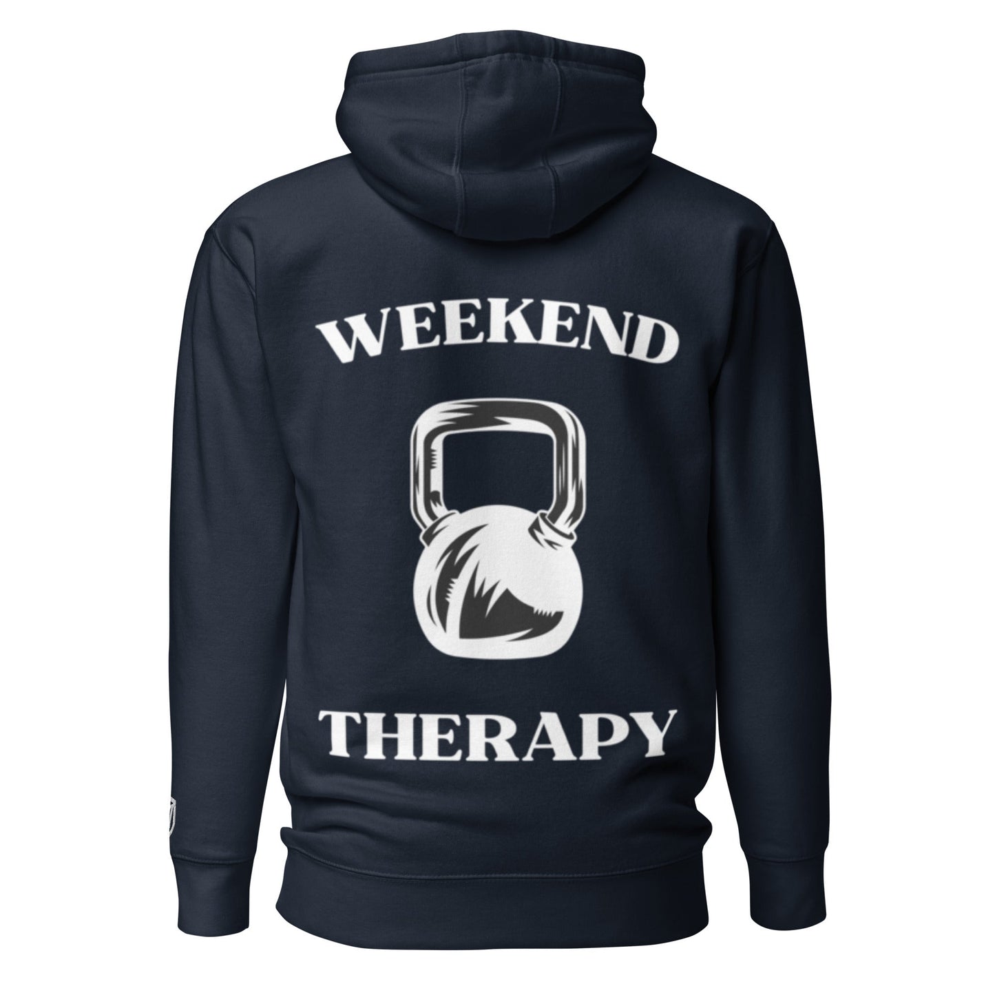 Weekend Therapy Weightlifting Hoodie – Kettlebell Edition by Weekend Therapy™ – Weekend Therapy Clothing