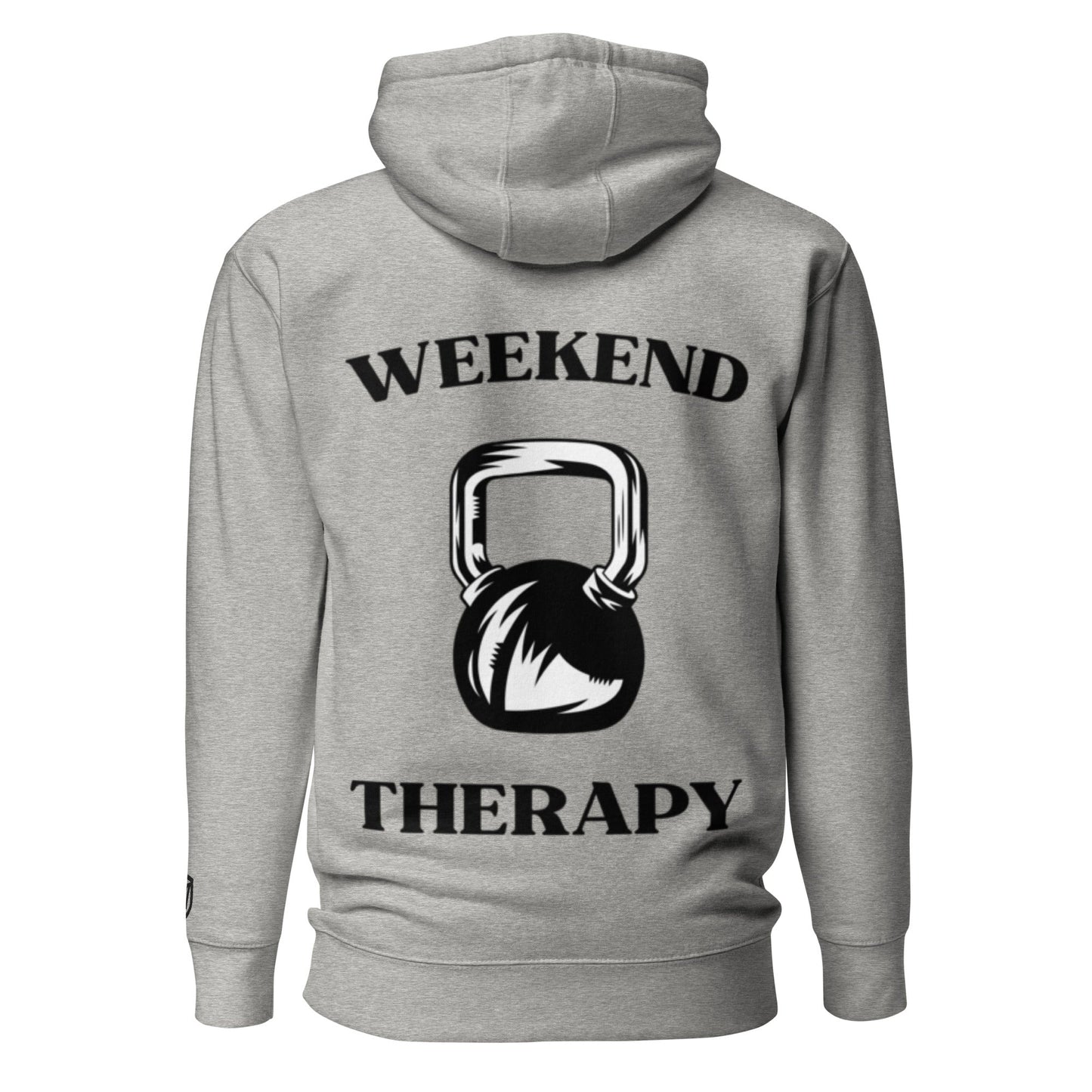 Weekend Therapy Weightlifting Hoodie – Kettlebell Edition by Weekend Therapy™ – Weekend Therapy Clothing