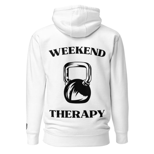 Weekend Therapy Weightlifting Hoodie – Kettlebell Edition by Weekend Therapy™ – Weekend Therapy Clothing