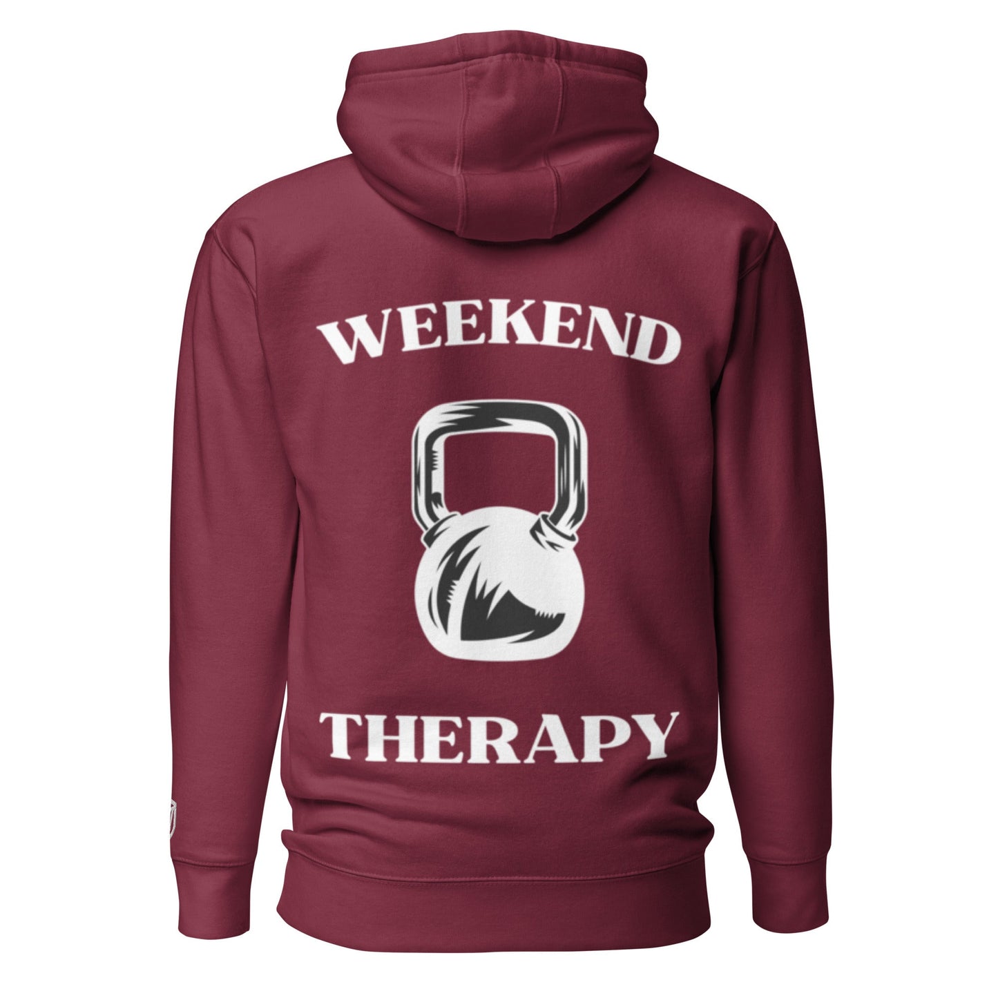 Weekend Therapy Weightlifting Hoodie – Kettlebell Edition by Weekend Therapy™ – Weekend Therapy Clothing
