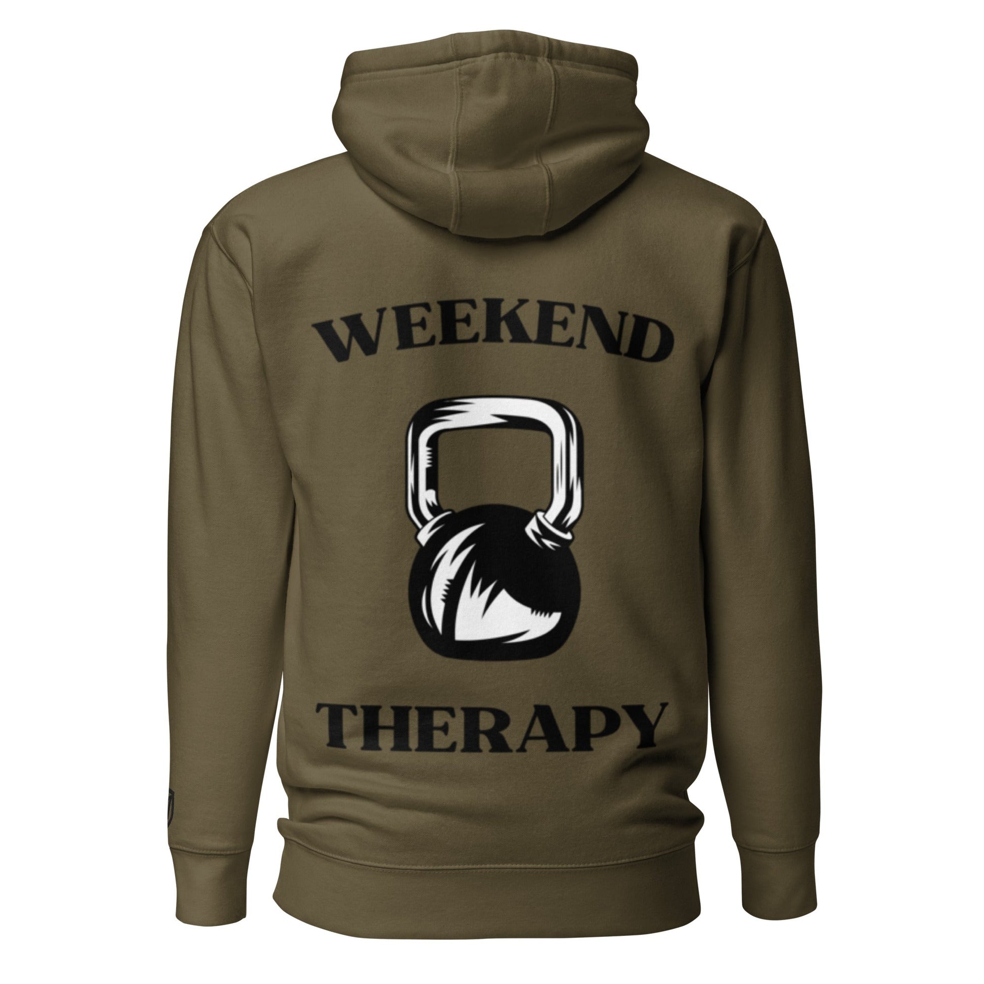 Weekend Therapy Weightlifting Hoodie – Kettlebell Edition by Weekend Therapy™ – Weekend Therapy Clothing