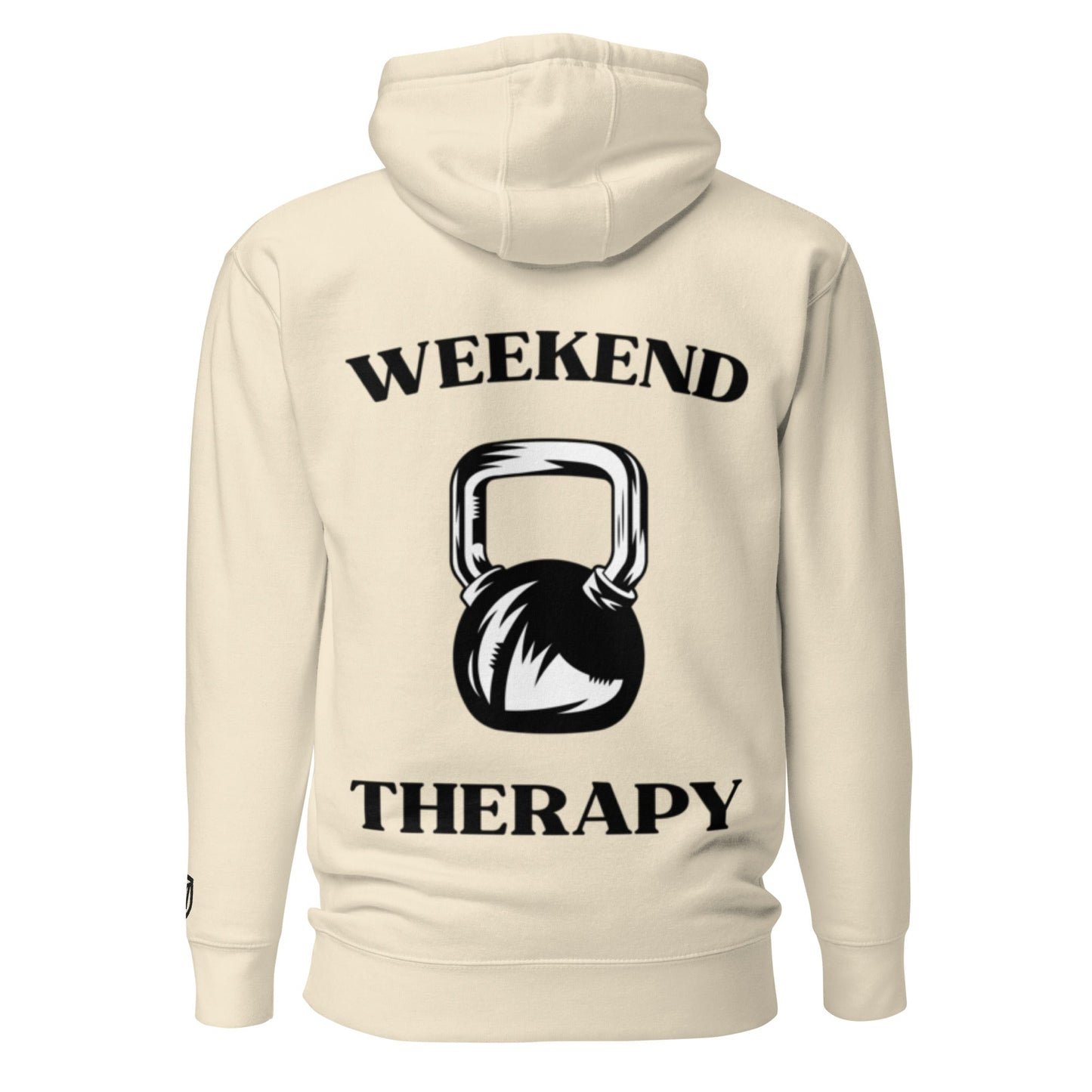 Weekend Therapy Weightlifting Hoodie – Kettlebell Edition by Weekend Therapy™ – Weekend Therapy Clothing
