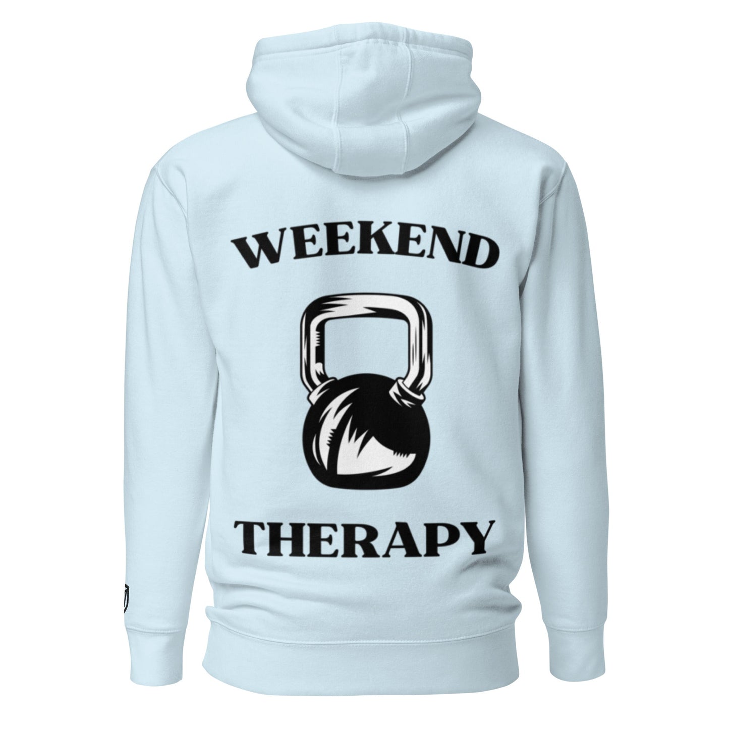 Weekend Therapy Weightlifting Hoodie – Kettlebell Edition by Weekend Therapy™ – Weekend Therapy Clothing