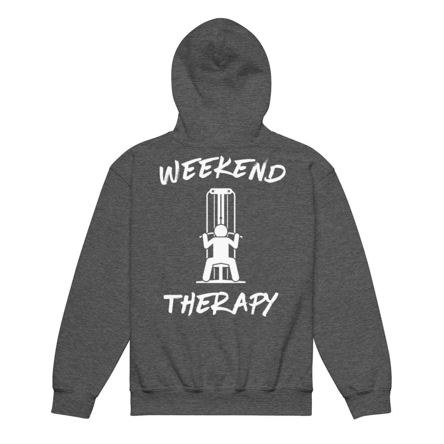Weekend Therapy Weightlifting Hoodie – Lat Pulldown Edition by Weekend Therapy™ – Weekend Therapy Clothing