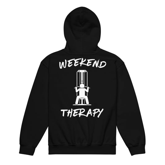 Weekend Therapy Weightlifting Hoodie – Lat Pulldown Edition by Weekend Therapy™ – Weekend Therapy Clothing