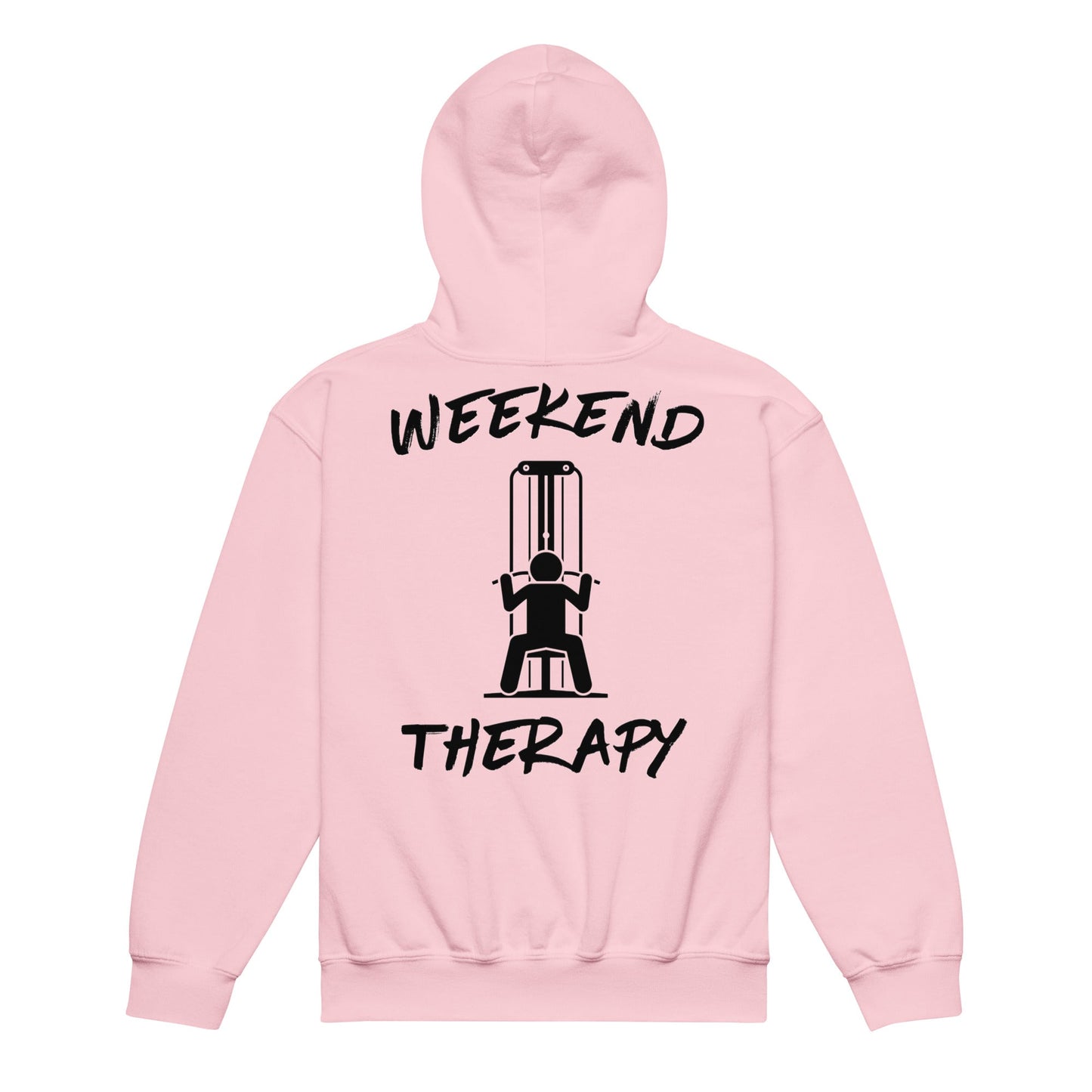 Weekend Therapy Weightlifting Hoodie – Lat Pulldown Edition by Weekend Therapy™ – Weekend Therapy Clothing