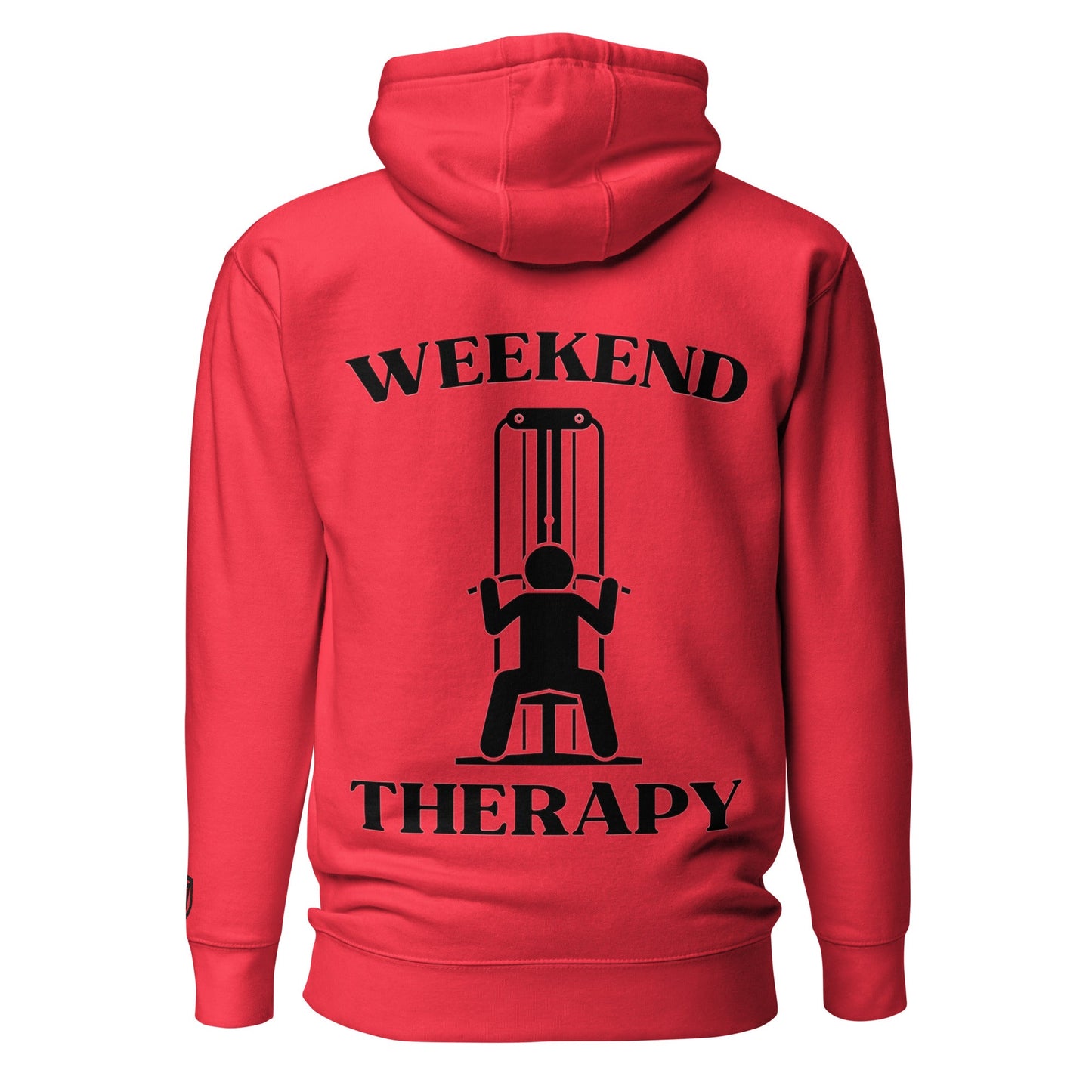 Weekend Therapy Weightlifting Hoodie – Lat Pulldown Edition by Weekend Therapy™ – Weekend Therapy Clothing